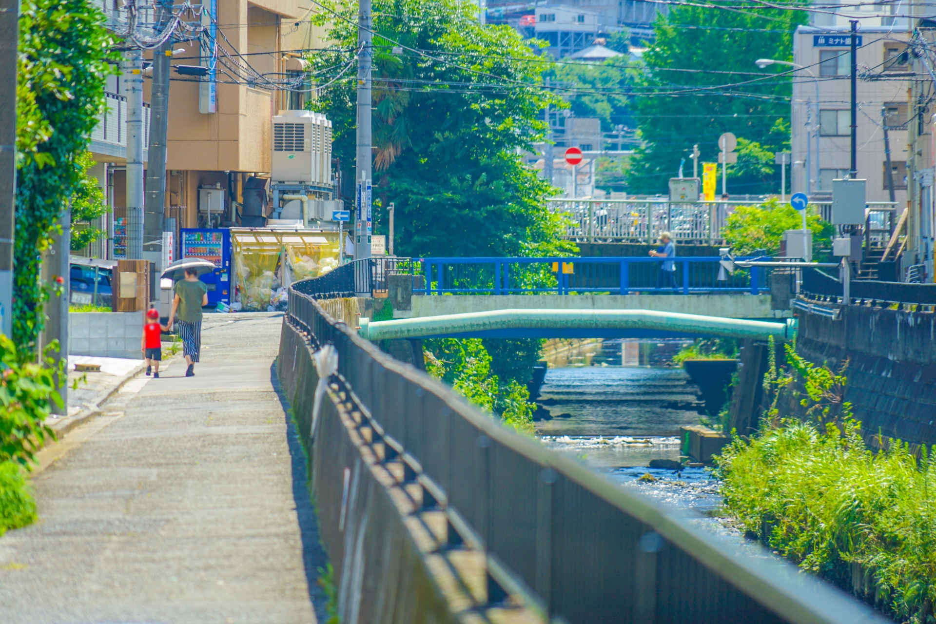 横浜市保土ヶ谷区の街並み。